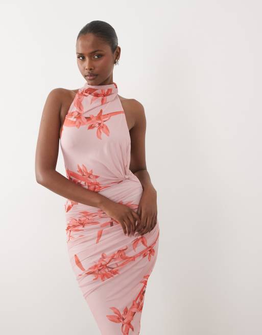 ASOS Design - Maxi Dress - Women - Polyester/Elastane - 10 US