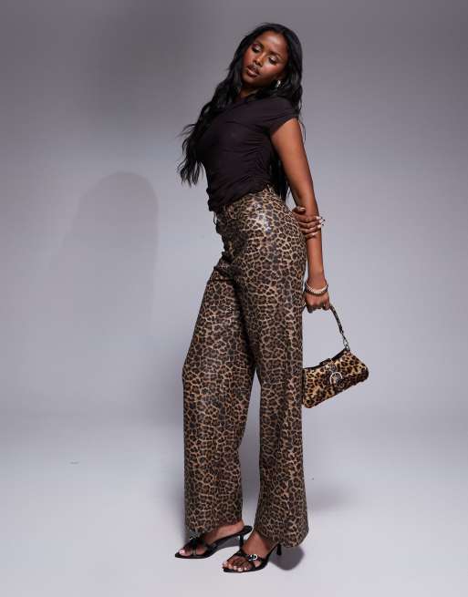 ASOS DESIGN mesh twist one shoulder top in chocolate