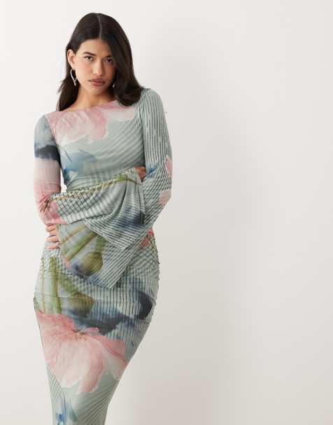 Long Sleeve Maxi Dresses | Shop at ASOS