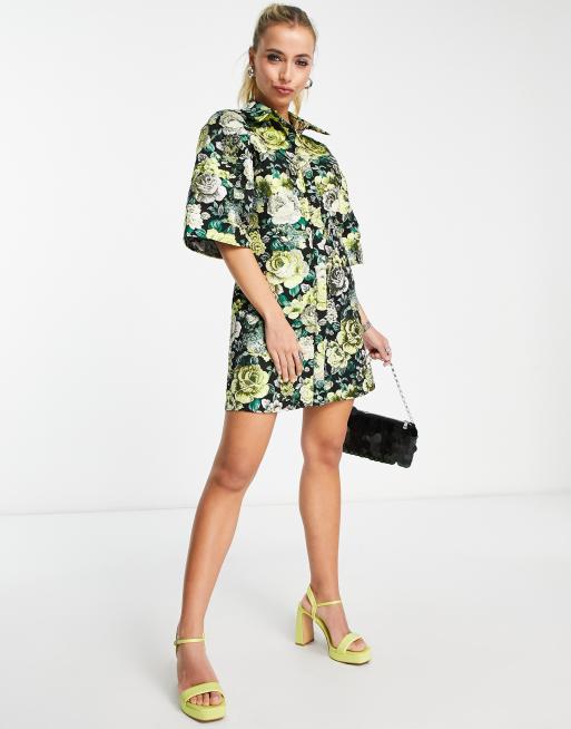 Kimono cheap shirt dress