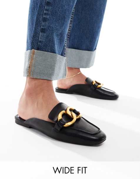 ASOS DESIGN - Mia - Sabot neri a pianta larga - view 1