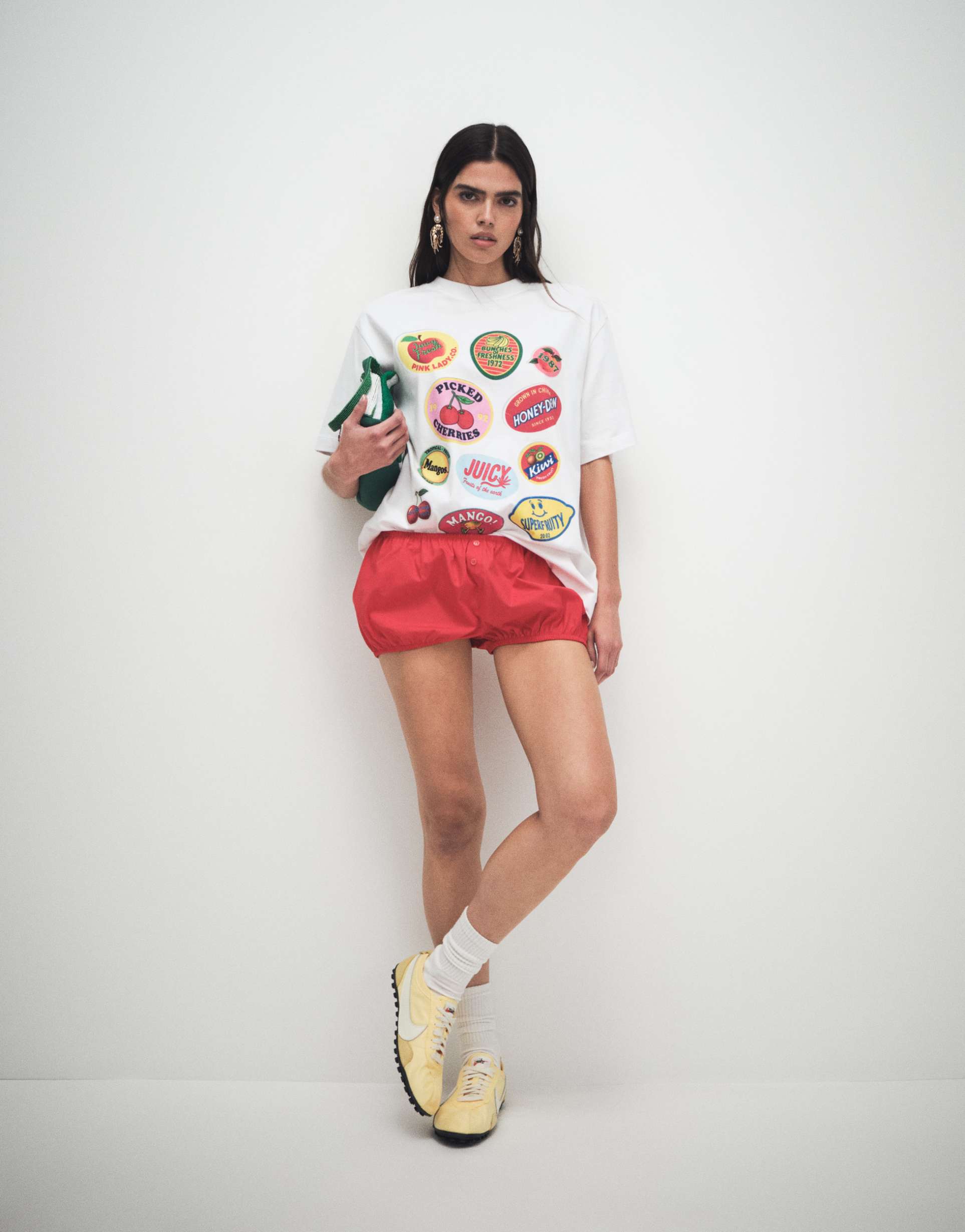 asos design micro boxer shorts in red poplin