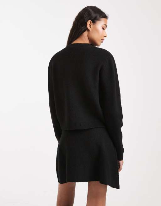 ASOS DESIGN micro mini skirt in black - part of a set, 2 of 5