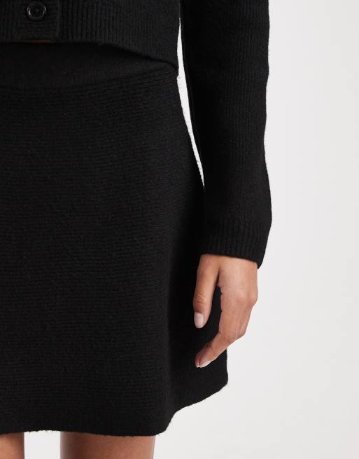 ASOS DESIGN micro skirt co-ord in black, 5 of 5