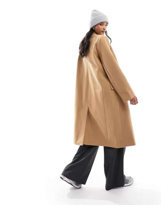 Asos camel coat hotsell