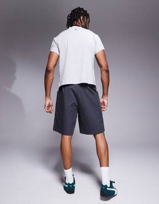 Asos Design Mid Length Poplin Cargo Shorts
