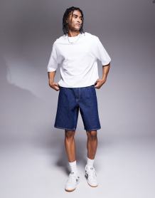 ASOS DESIGN boxy oversized t-shirt with golf graphic in white