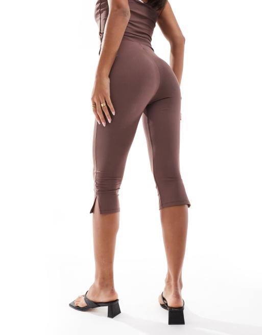 Mid rise capri leggings best sale