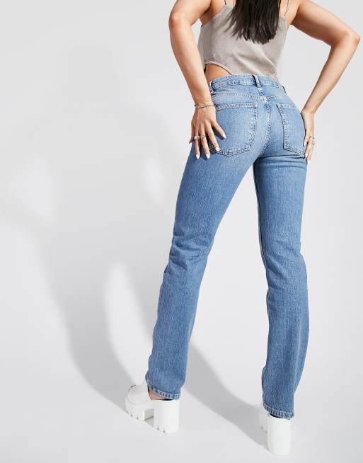 Soft Surroundings Women's Medium Wash Stretch Straight Leg Jeans - M – The  Resell Club