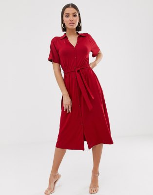 asos belted dress