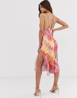 asos tie dress