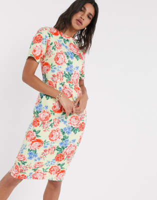 soft floral dress