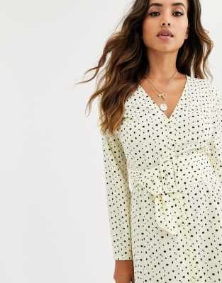 spotty dress asos