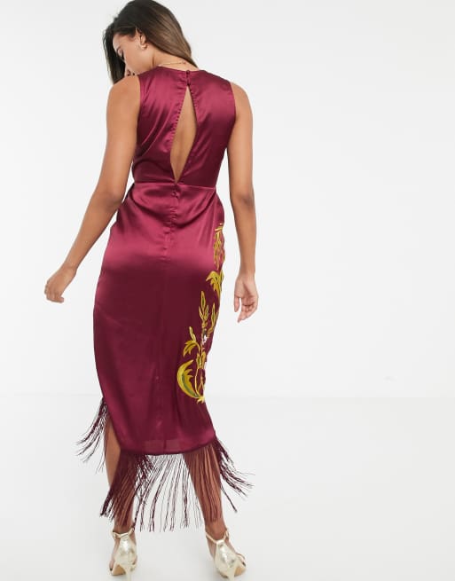 Asos store dragon dress