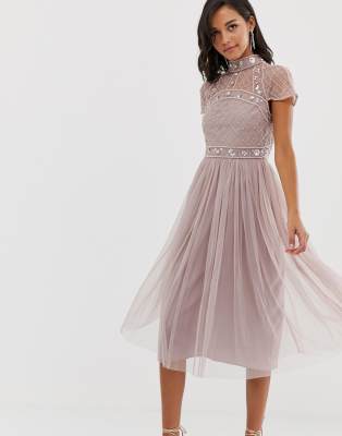 crop top tulle skirt