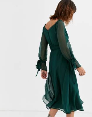 asos layered dress