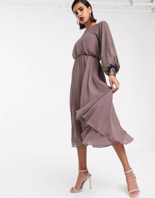 Asos hotsell mid dress