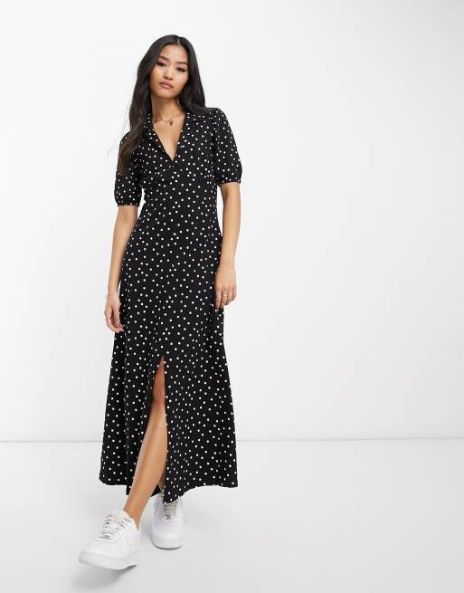 Asos polka dot midi dress on sale