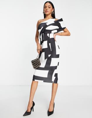 coast monochrome dress