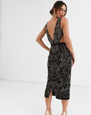 asos midi pencil dress