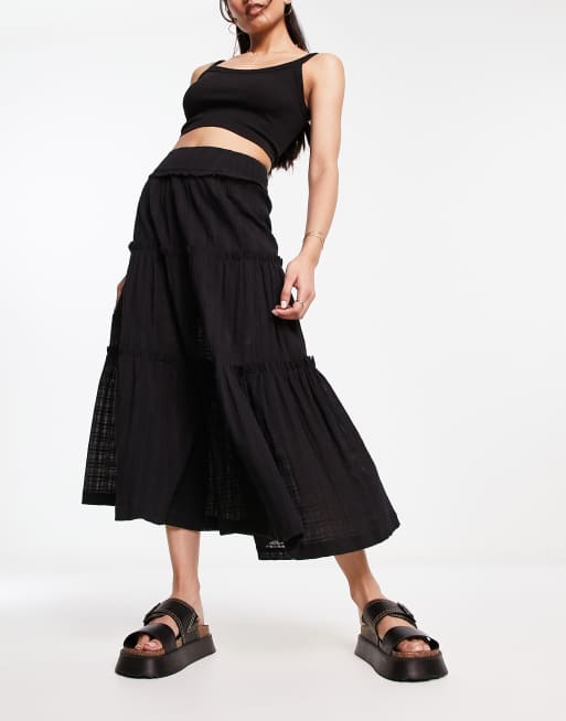 Asos midi rok sale