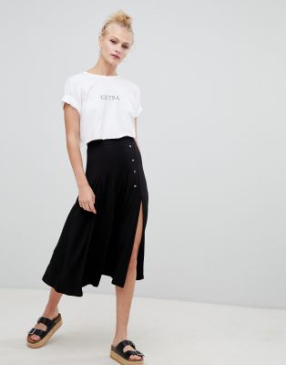 Asos midi skater outlet skirt