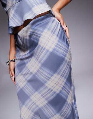 Asos Design Midi Skirt In Multi