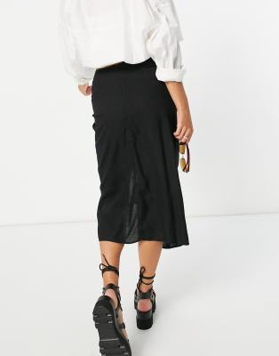 asos drape skirt