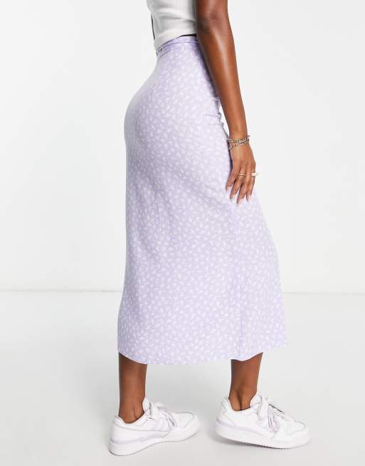 Asos midi slip skirt 2025