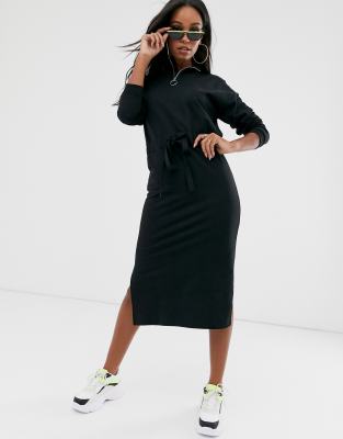 midi sweat dress