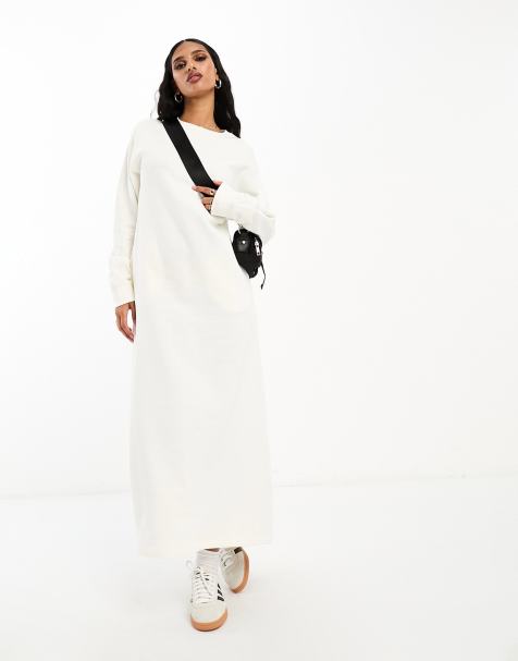 White Women New Fashion UK Style Long Maxi Dress at Rs 1300/piece