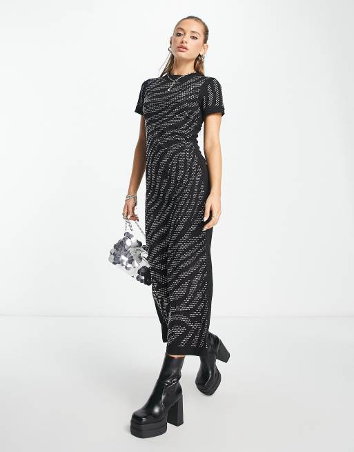 Asos tiger outlet dress