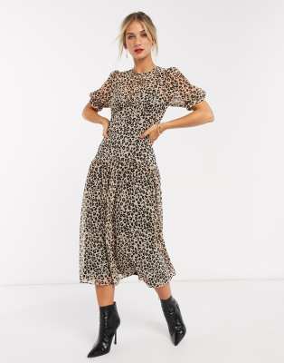 asos midi tea dresses