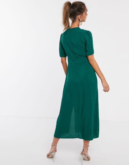 Asos green tea clearance dress