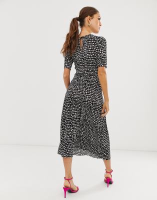 asos tie waist dress