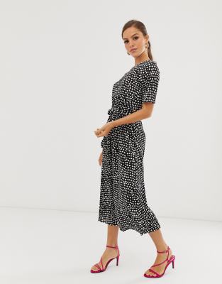 asos plisse dress