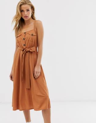 belted sundress