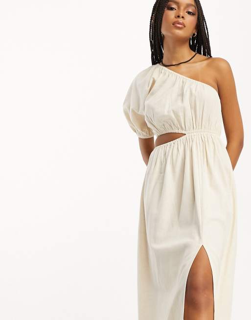 Asos one outlet shoulder kleid