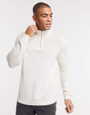 asos zip jumper