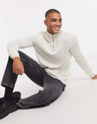 asos zip jumper