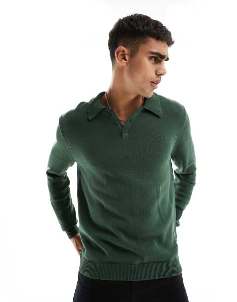 men's zip up polo shirts