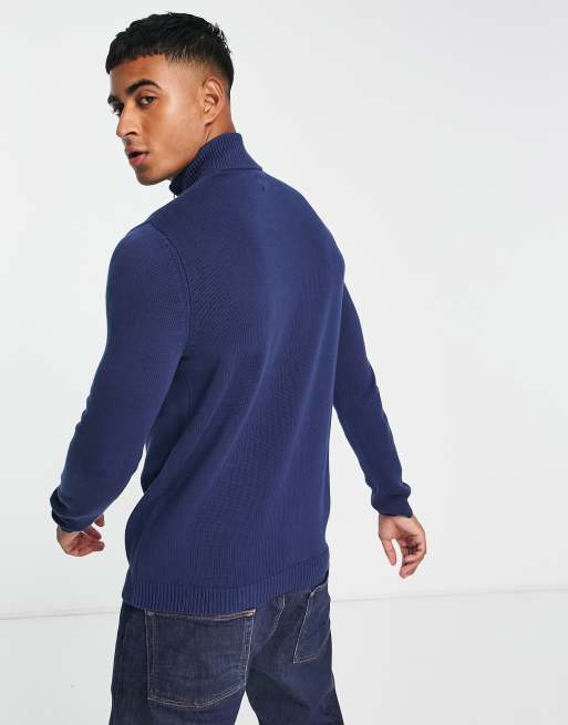 Asos quarter hot sale zip jumper