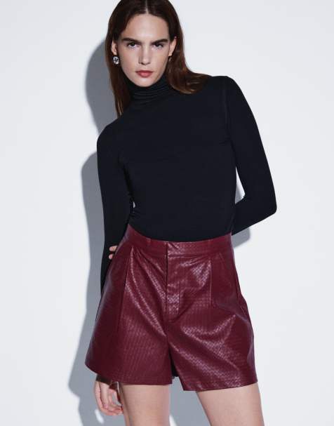 ASOS DESIGN miękki golf z długim rękawem w czerni - view 1