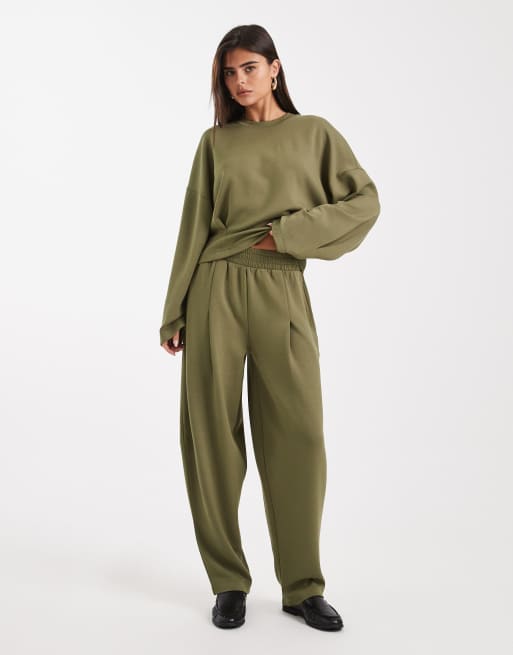 ASOS DESIGN – Bardzo miękki zestaw w kolorze khaki, 3 z 3