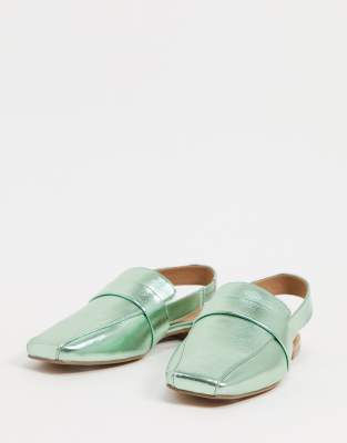 asos green shoes