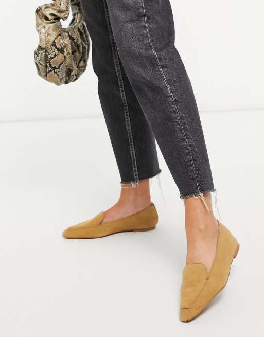 Asos suede store loafers