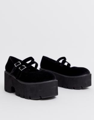 platform mary janes asos