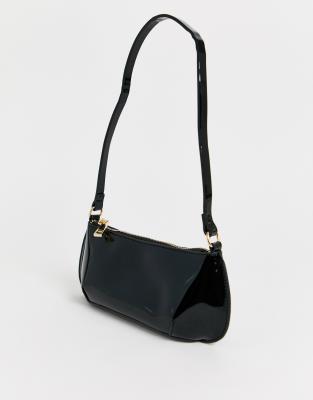 black mini shoulder bag