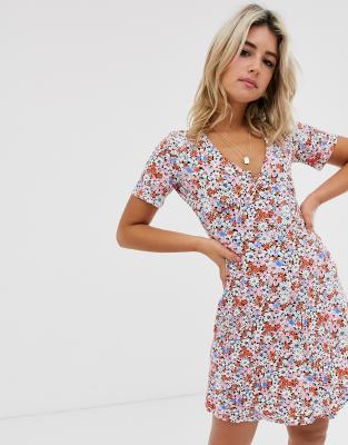 ditsy tea dress uk