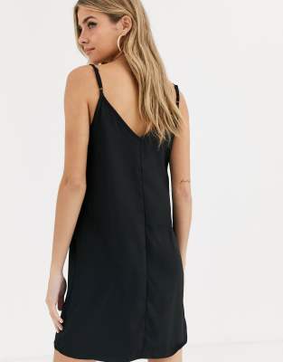 asos black cami